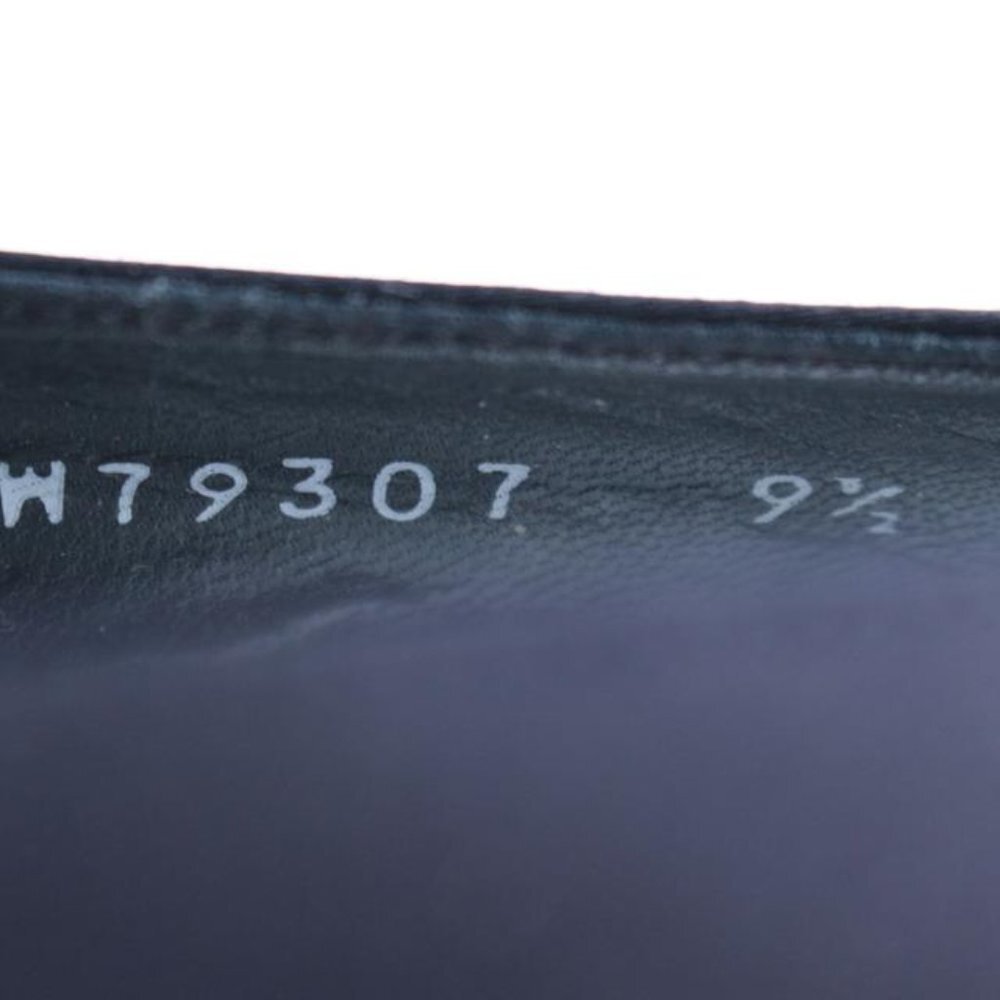 Stuart Weitzman Navy Satin Knot Twist Kitten Open - Picture 7 of 8